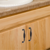 Vintage Drape ORB Handle Pull - 3165 - Ambient bathroom vanity doors.